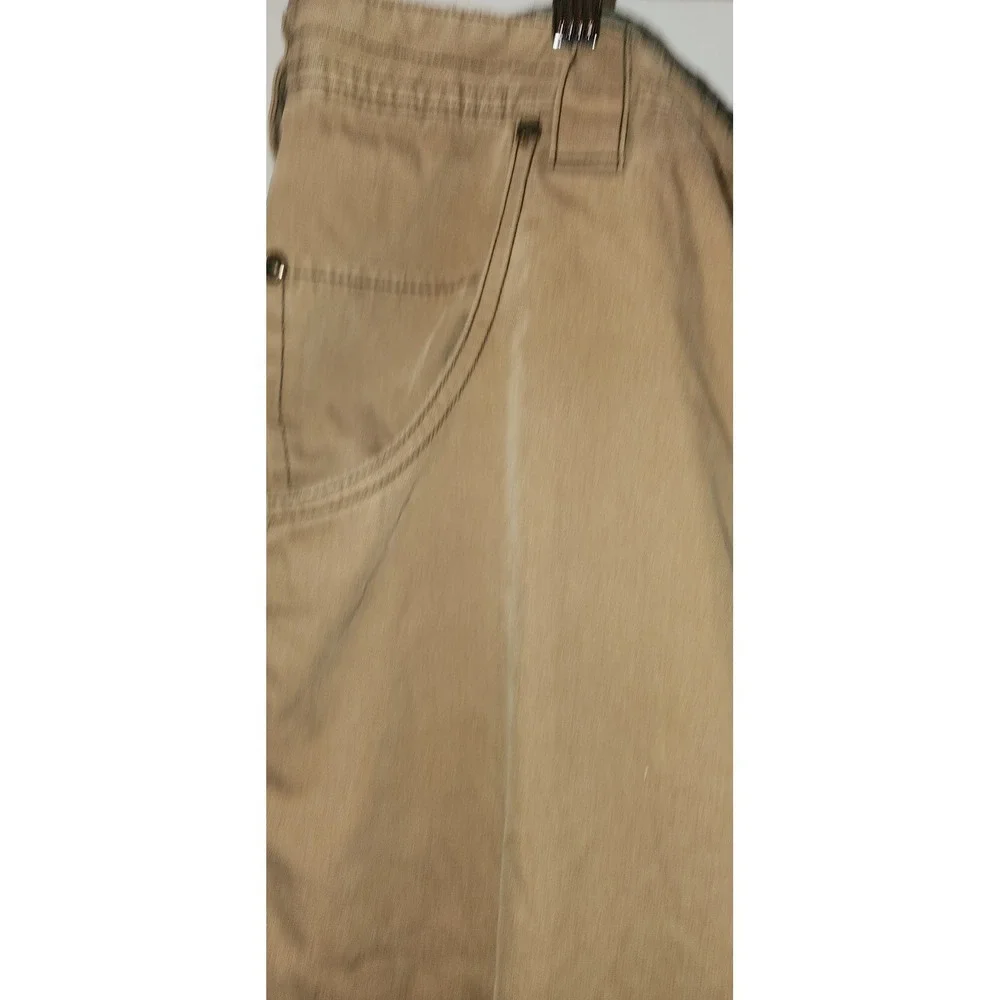 Cabela's Pants Mens 48 X 30Casuals Double Knee Stretch Flex 5-Pocket Jeans Beige